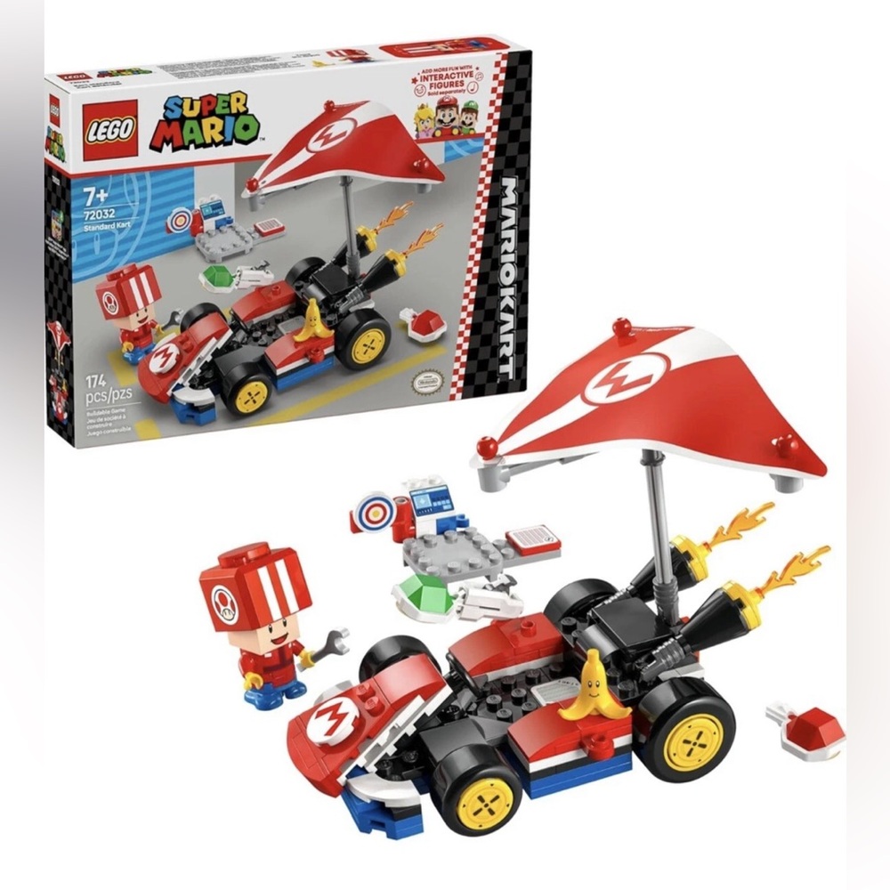 LEGO Super Mario: Mario Kart-Standard Kart (72032) BRAND NEW - SEALED
